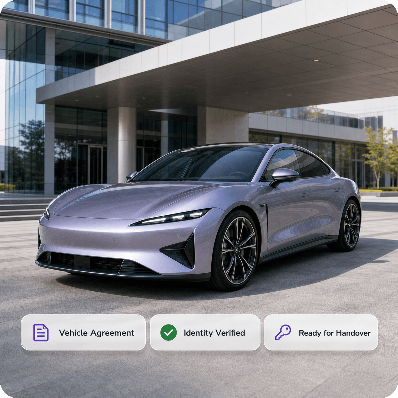 Automotive customer journey from vehicle agreement to handover