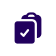 Audit trail for completed sales agreements icon