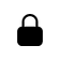 Financial document lock and unlock control icon