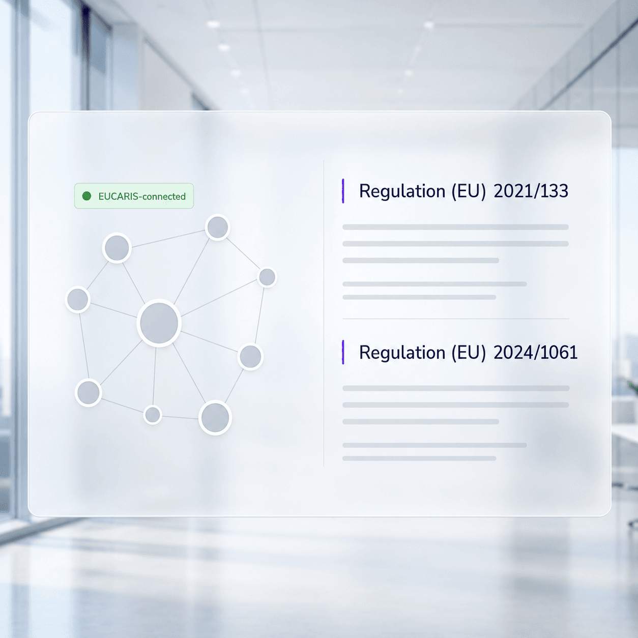 Work within the structured EU exchange framework