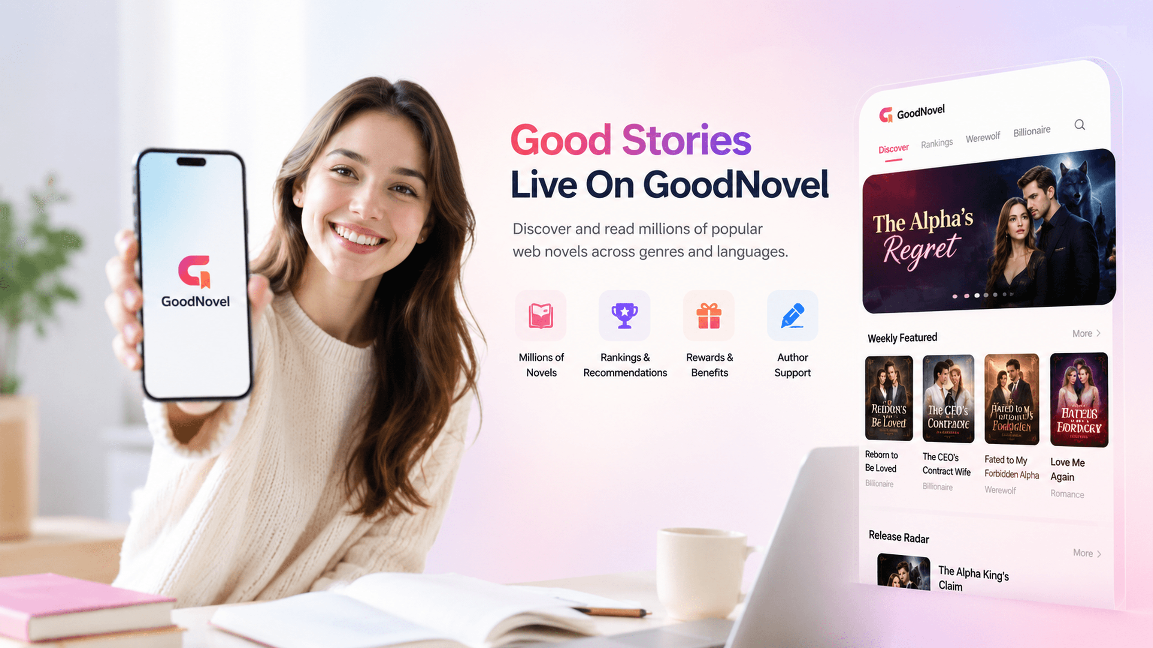 GoodNovel and GoodShort global author agreement workflow in Nota Sign