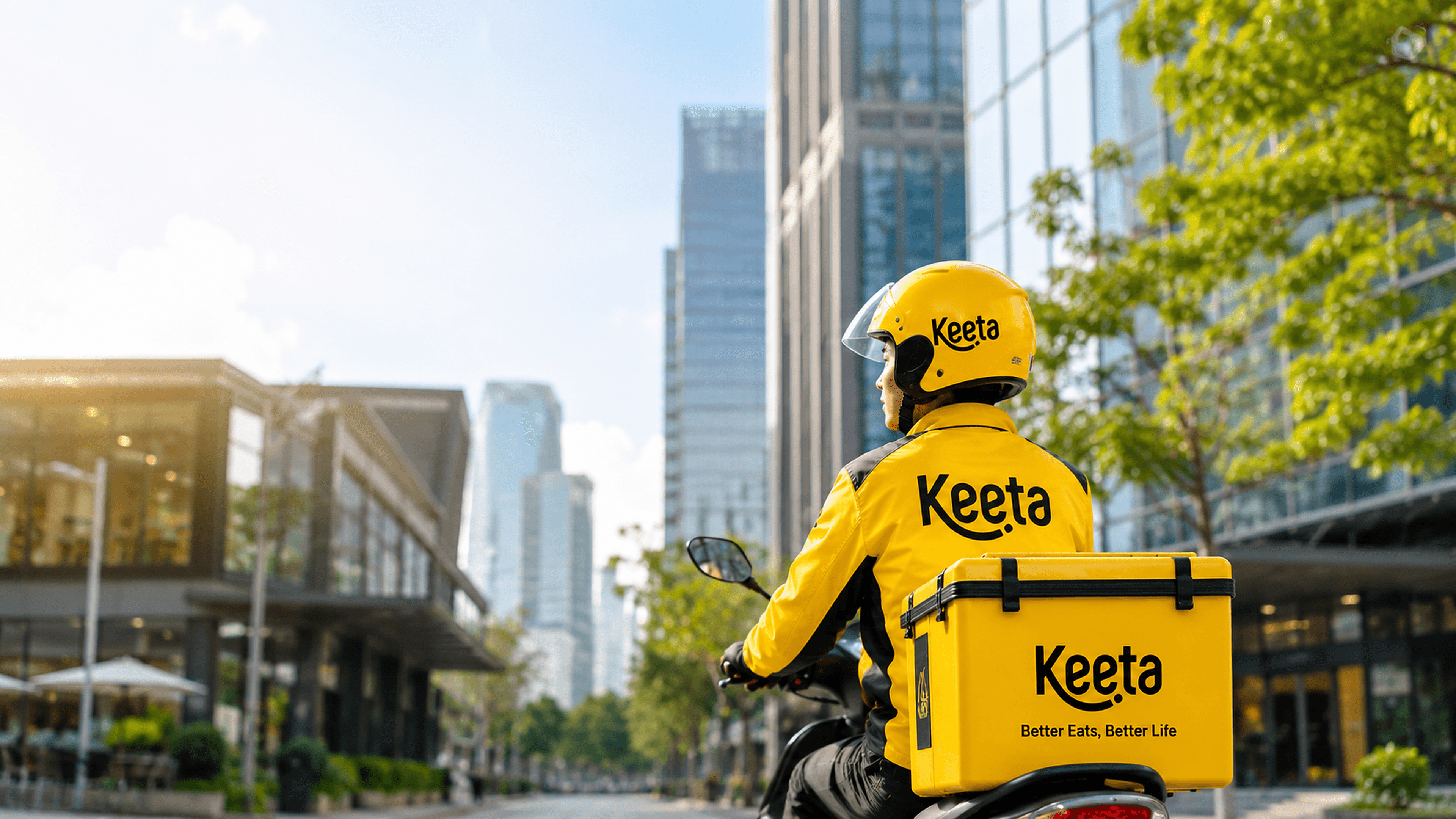 Keeta 香港即時配送網絡與全球商戶電子簽署營運場景