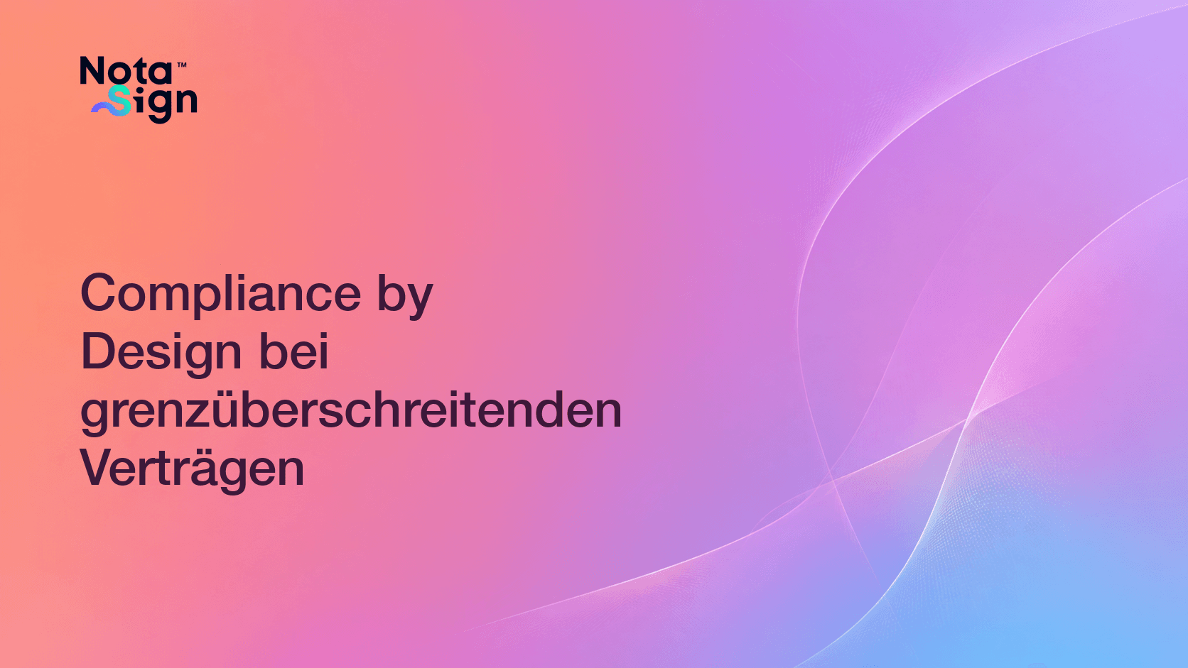 Compliance by Design bei grenzüberschreitenden Verträgen