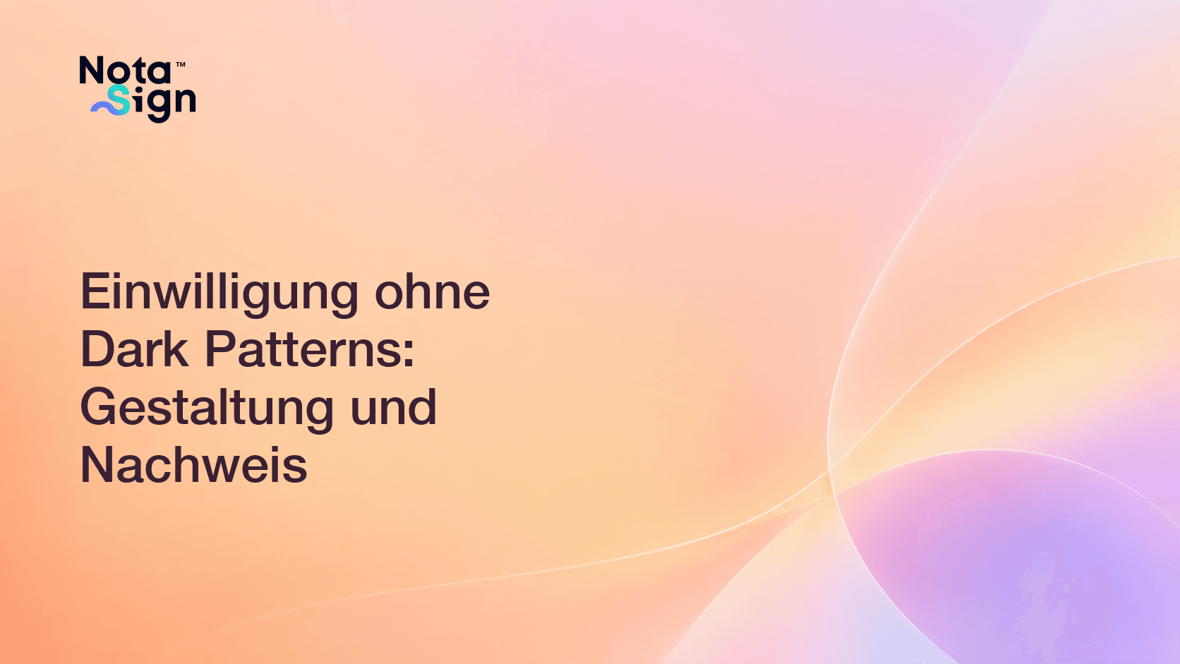 Einwilligung ohne Dark Patterns: Gestaltung und Nachweis