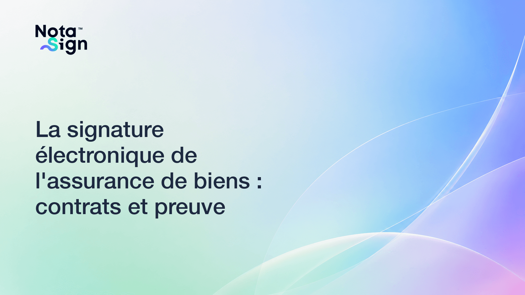 La signature électronique de l'assurance de biens : contrats et preuve