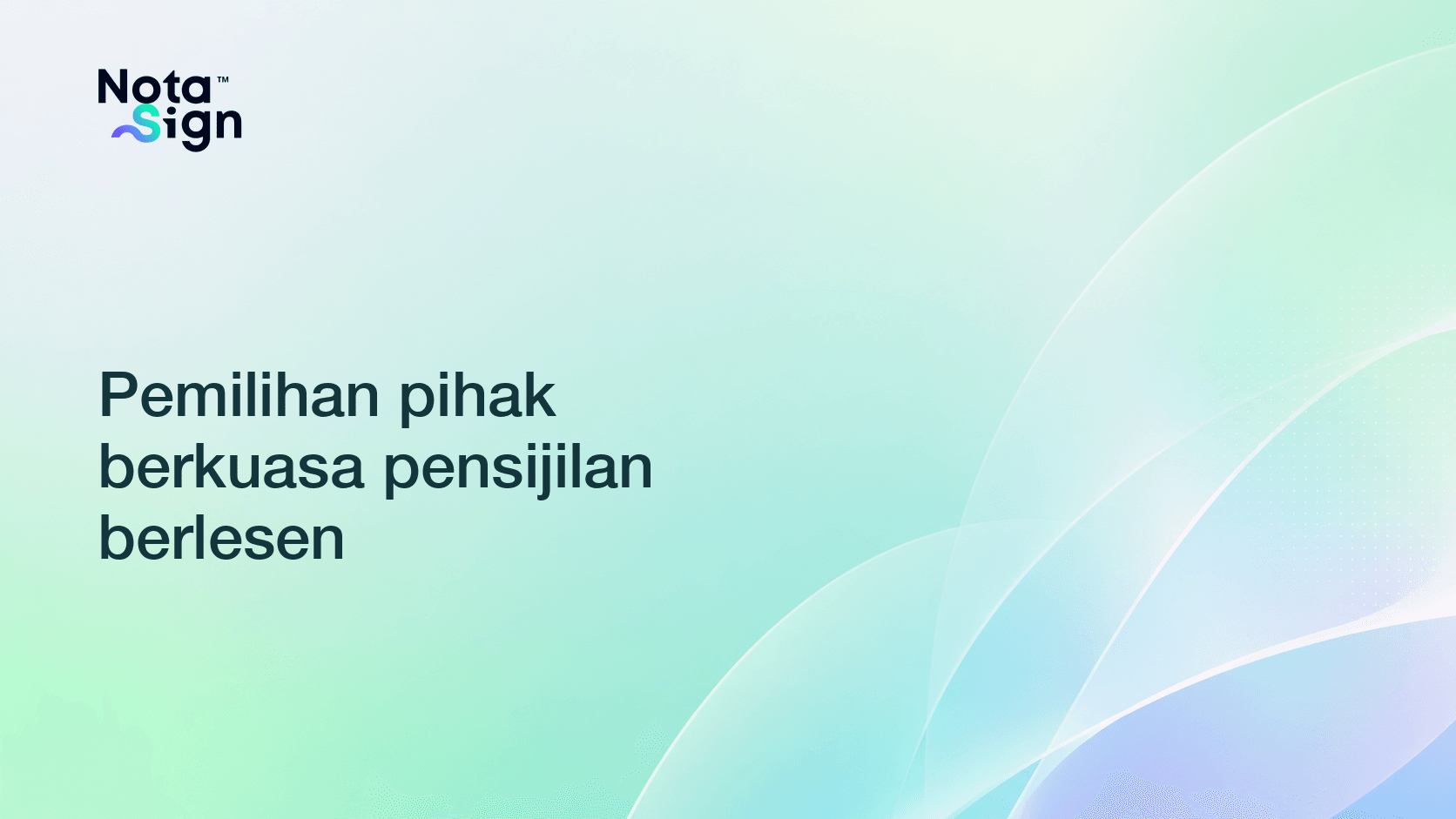 Pemilihan pihak berkuasa pensijilan berlesen