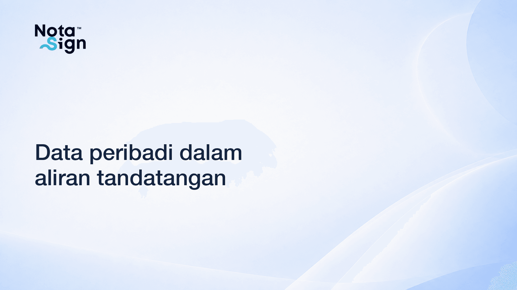 Data peribadi dalam aliran tandatangan