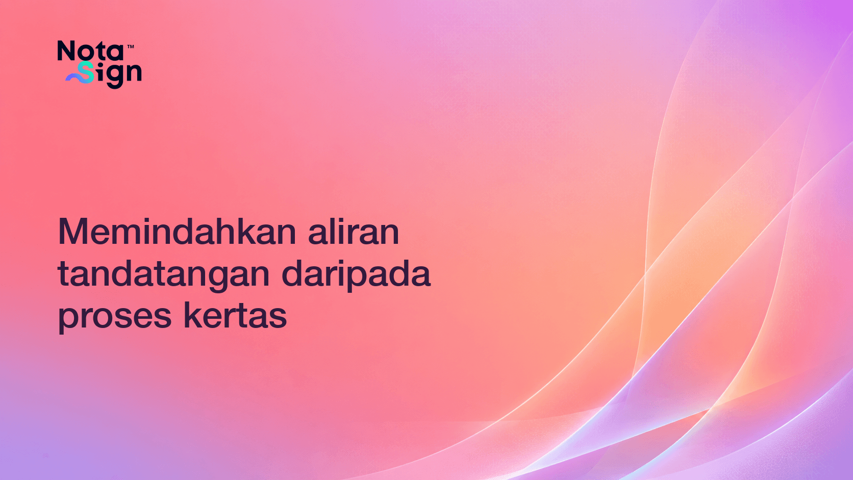 Memindahkan aliran tandatangan daripada proses kertas