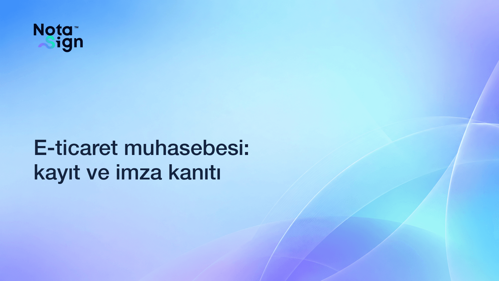 E-ticaret muhasebesi: kayıt ve imza kanıtı