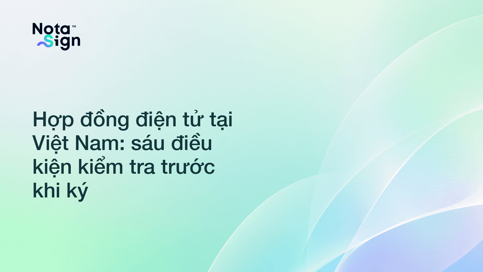 Hợp đồng điện tử tại Việt Nam: sáu điều kiện kiểm tra trước khi ký