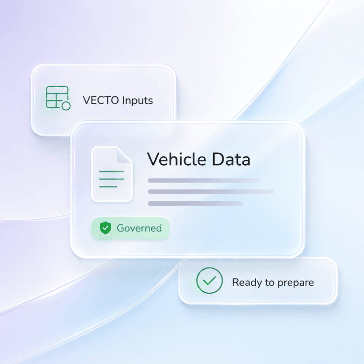 Prepare structured vehicle data